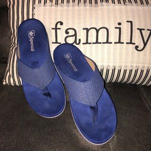 Spenco Hampton Cheetah Flip Flops